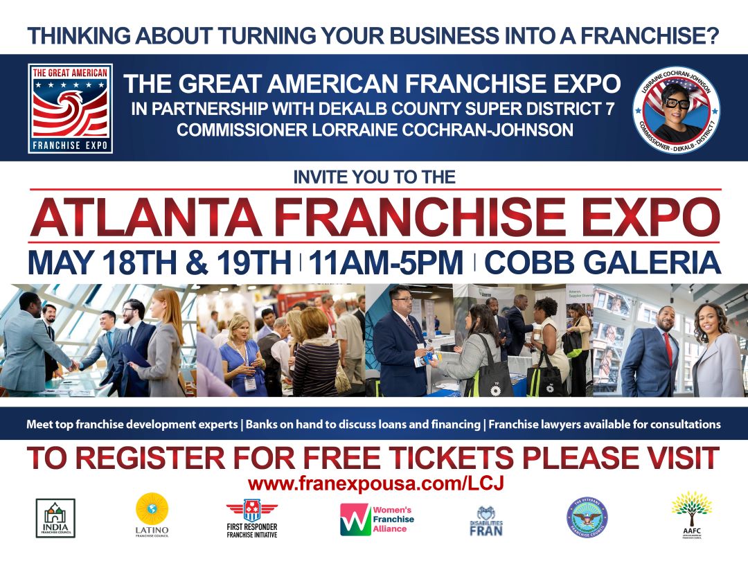 The Great American Franchise Expo DeKalb County GA